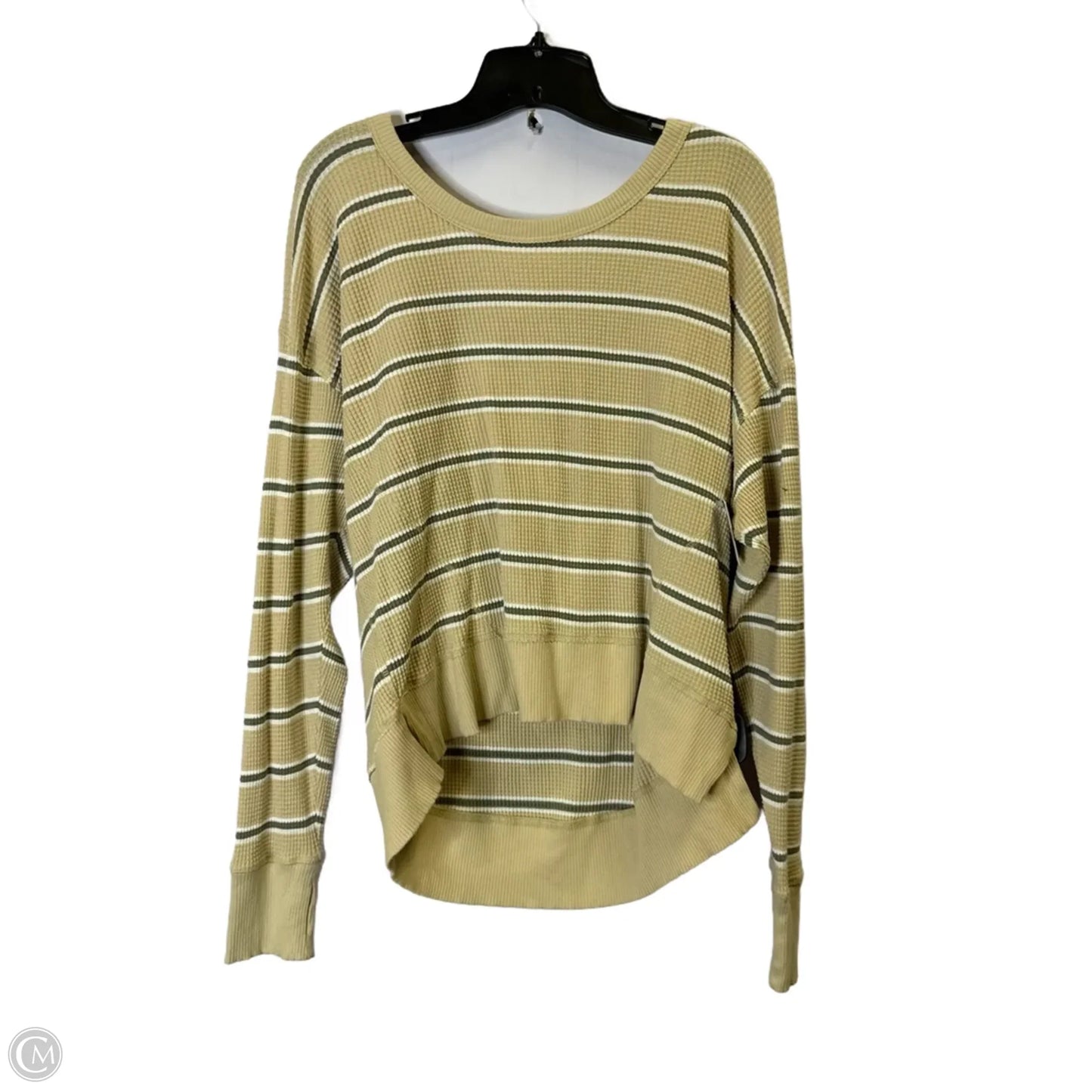 Top Long Sleeve By Offline By Aerie In Striped Pattern, Size: Xs
