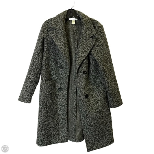 Coat Peacoat By Clothes Mentor In Grey, Size: M