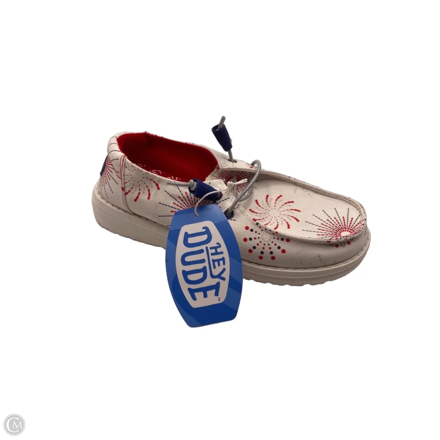 Shoes Flats By Hey Dude In White, Size: 6