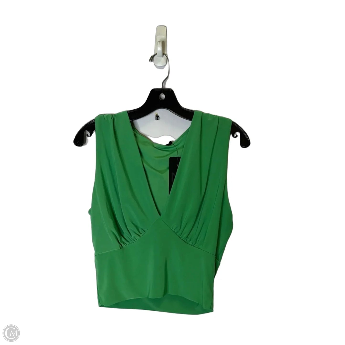 Top Sleeveless By Clothes Mentor In Green, Size: L
