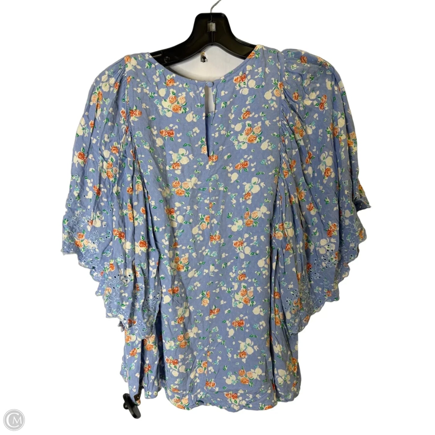 Top Short Sleeve By Matilda Jane In Purple, Size: L