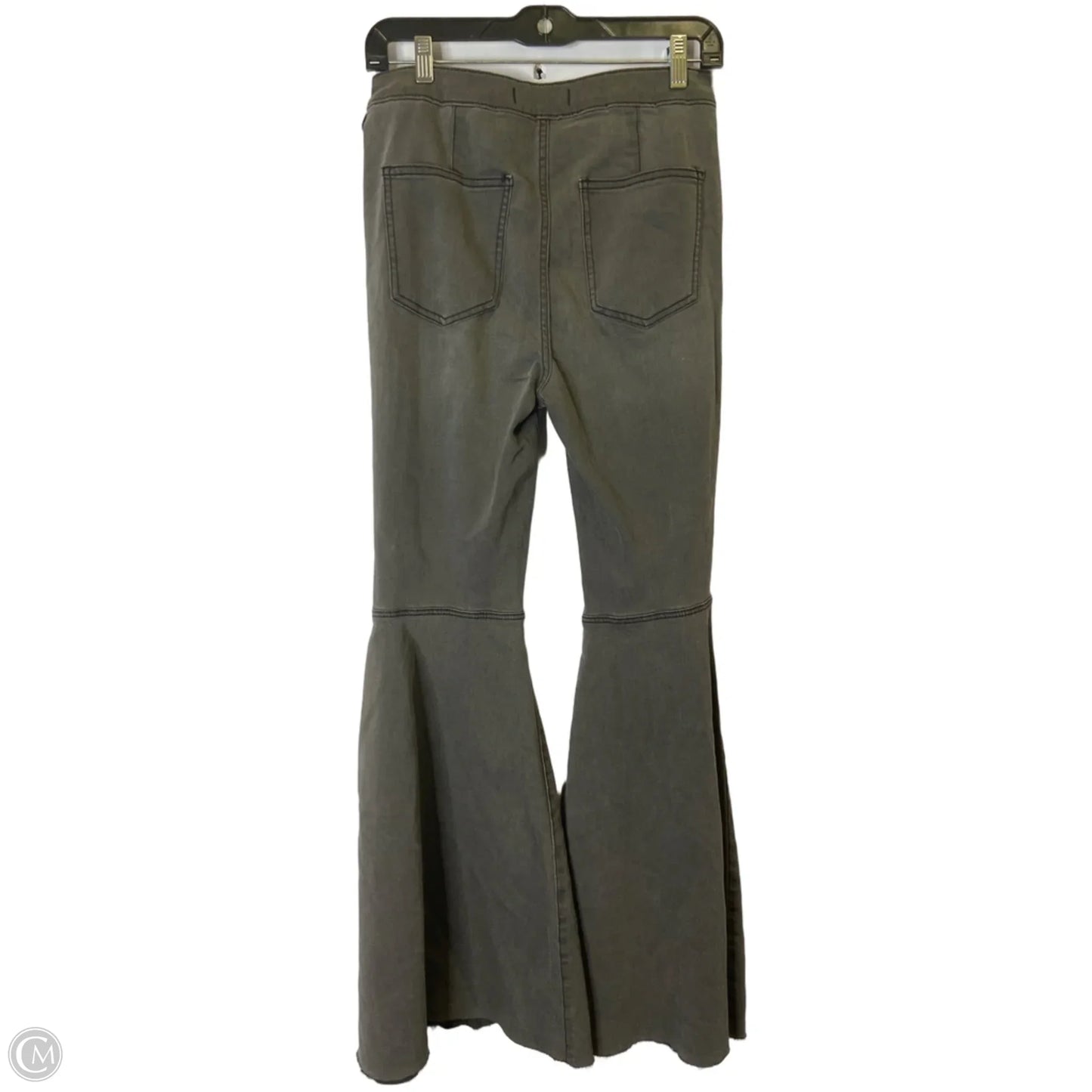 Jeans Boot Cut By Free People In Grey Denim, Size: 6