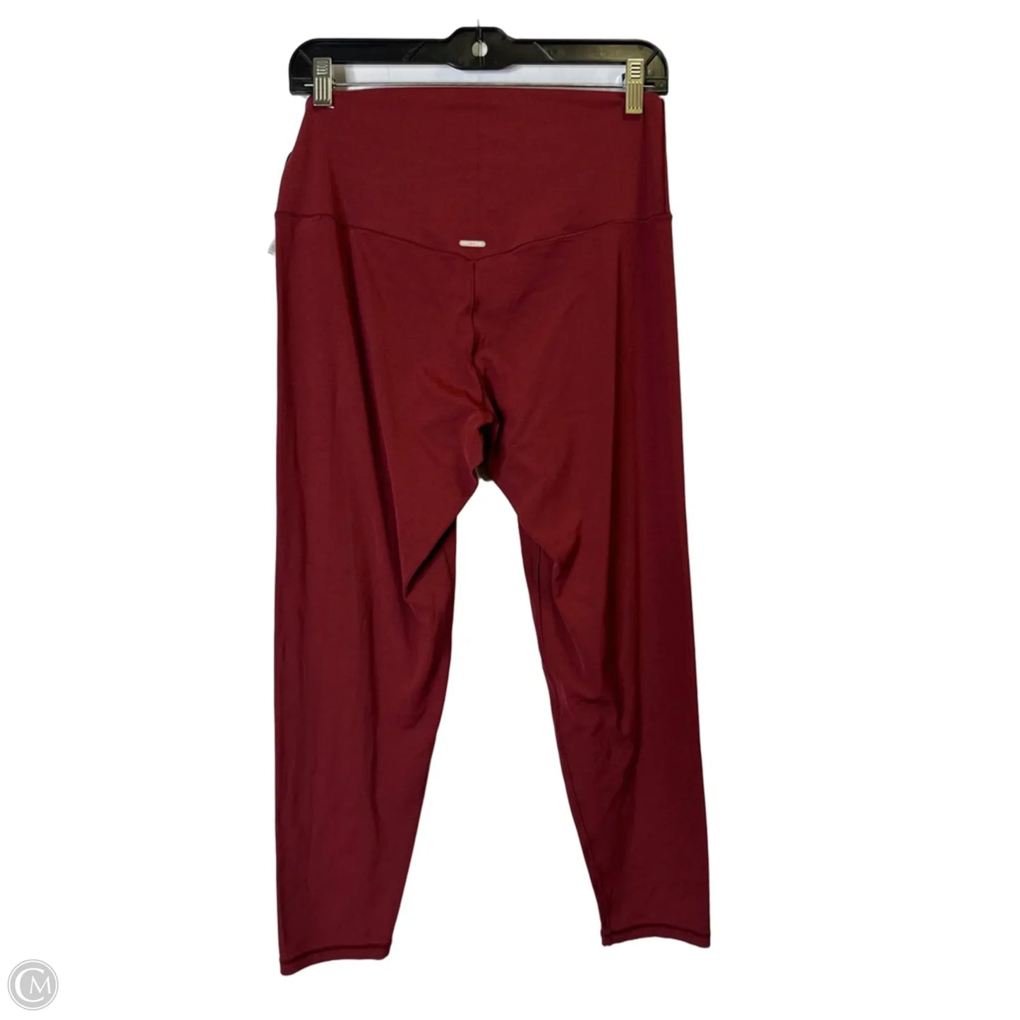 Athletic Leggings By Aerie In Maroon, Size: Xl