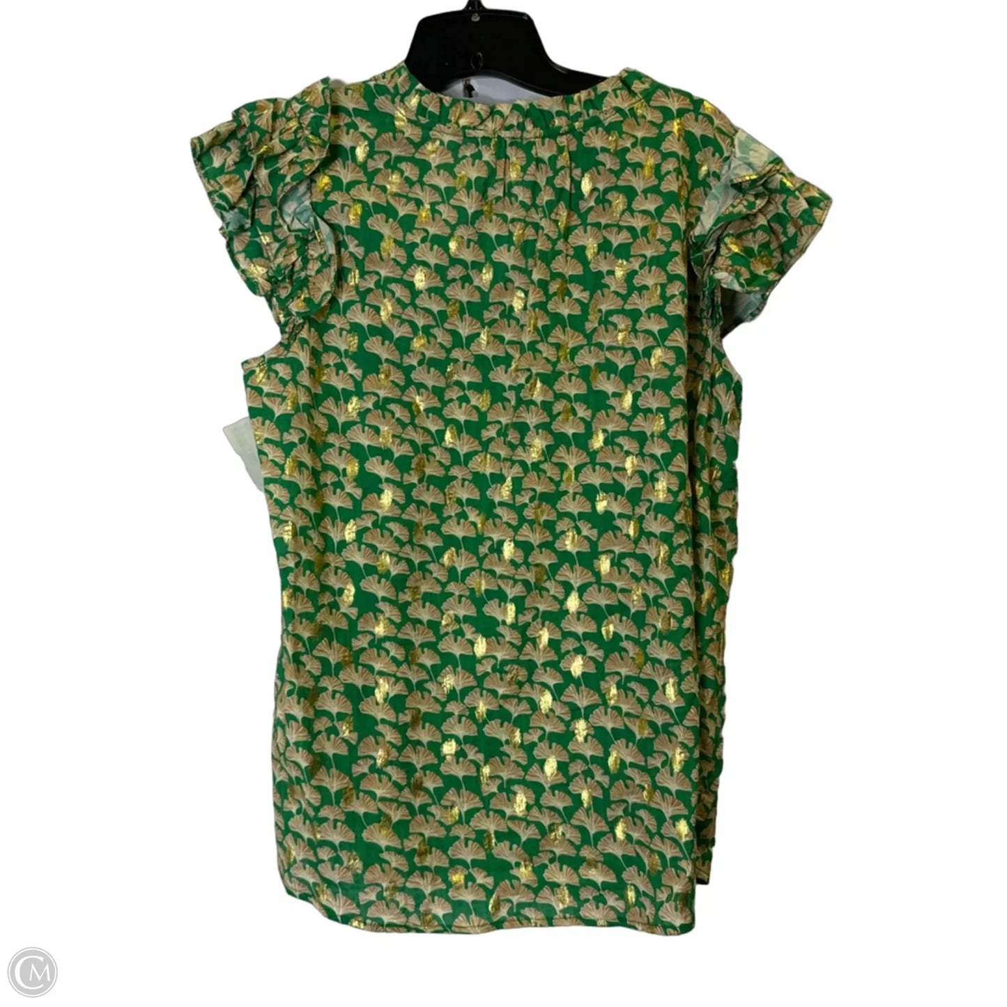 Top Sleeveless By Clothes Mentor In Green, Size: L