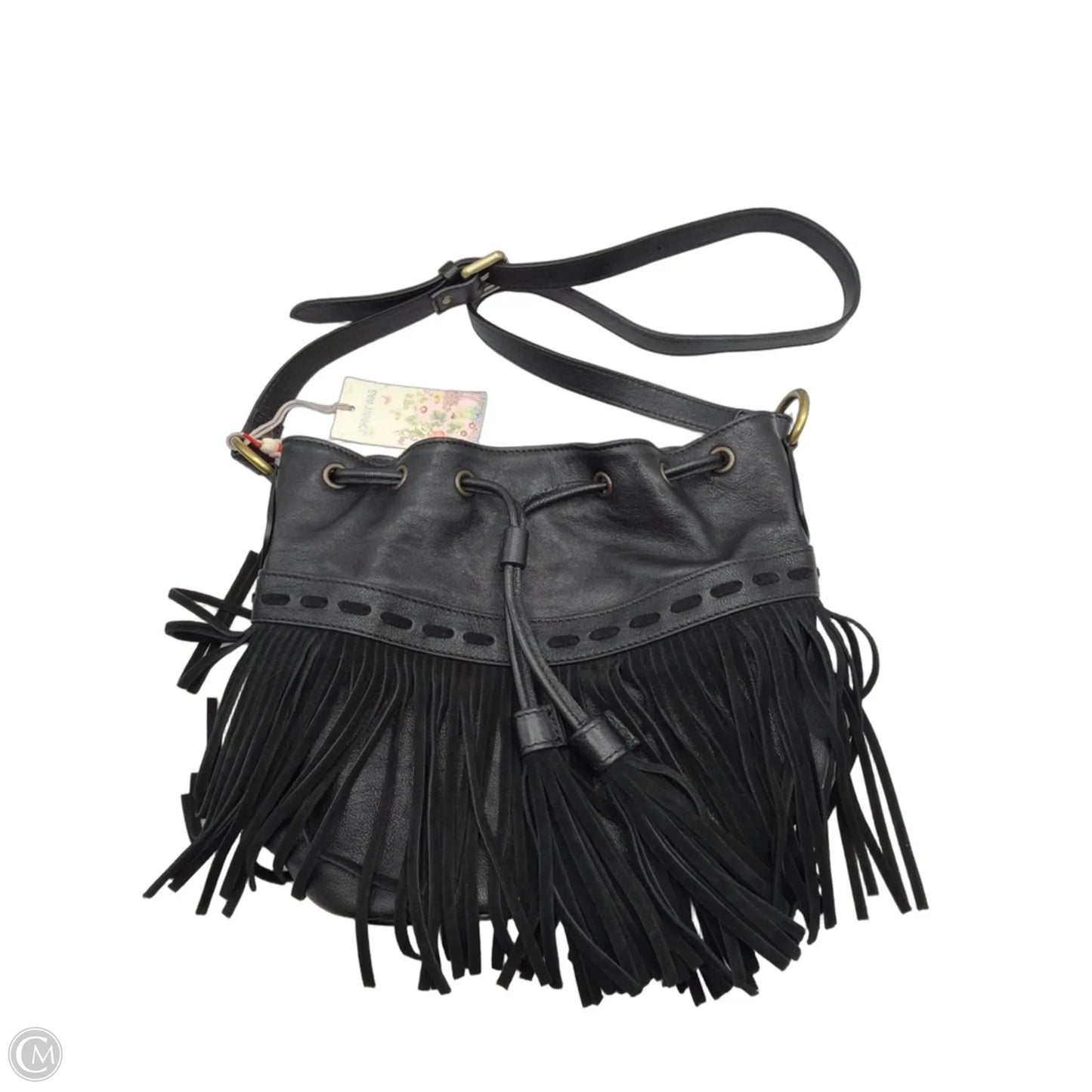 Crossbody Leather By Johnny Was, Size: Medium