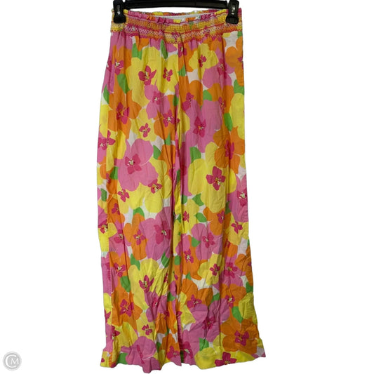 Pants Wide Leg By Cmb In Multi-colored, Size: L