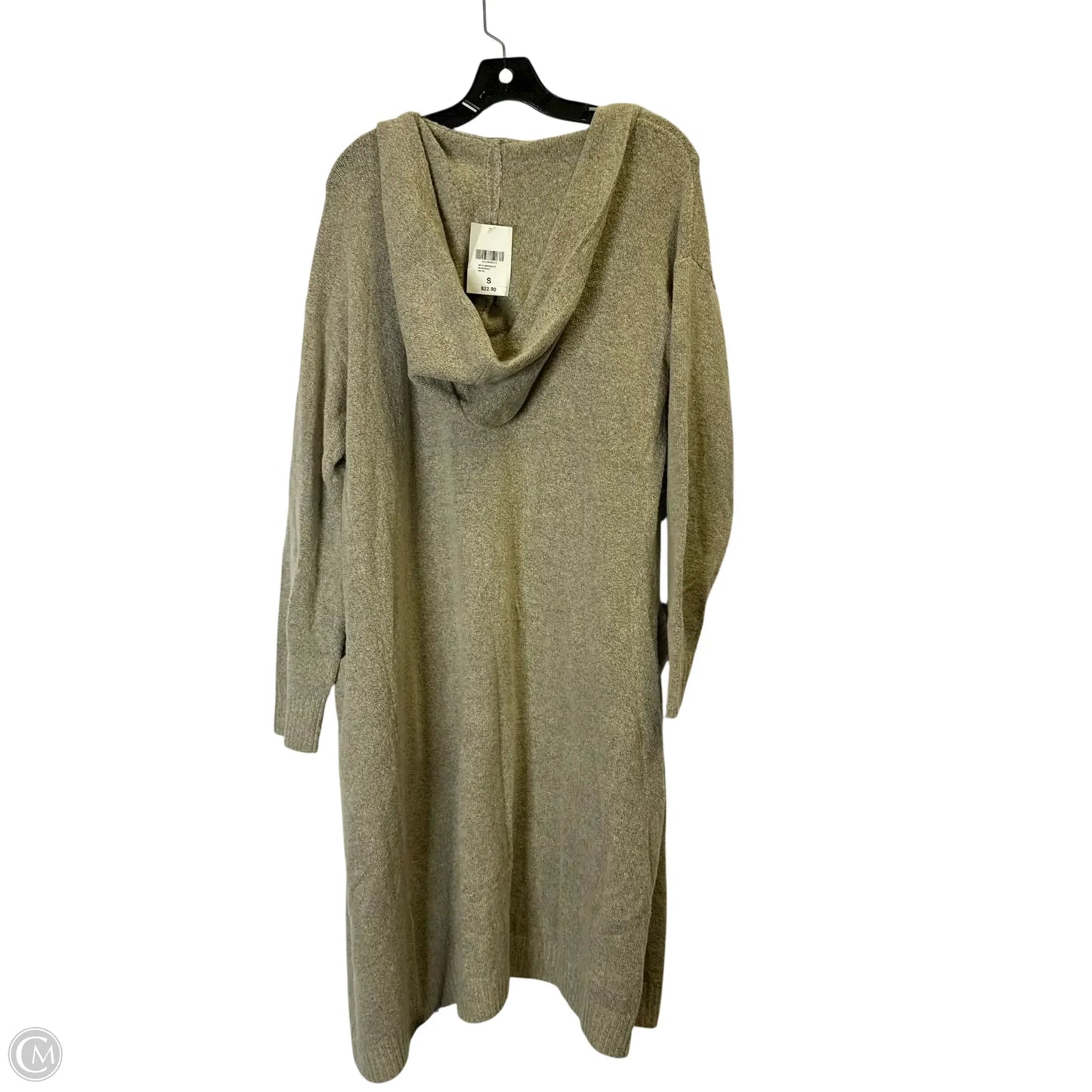 Sweater Cardigan By Forever 21 In Tan, Size: S