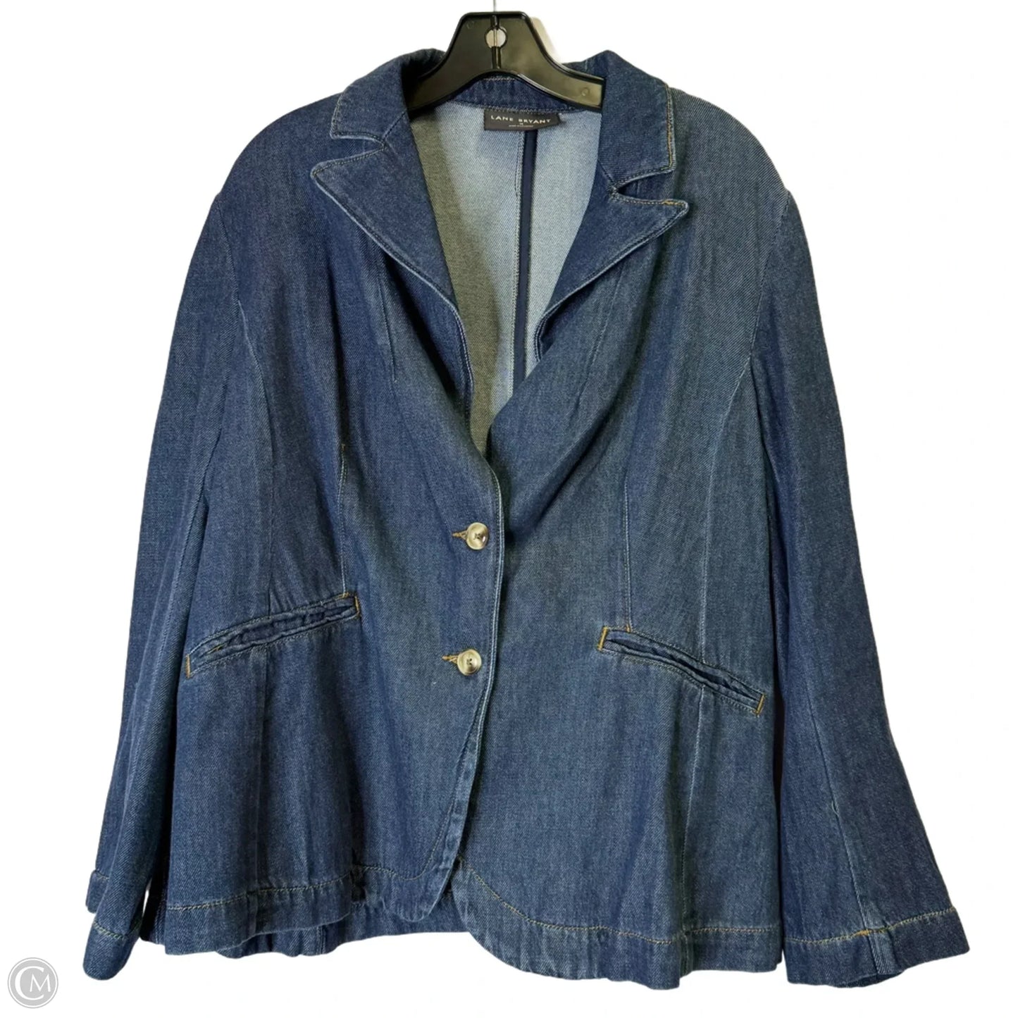 Blazer By Lane Bryant In Blue, Size: 14