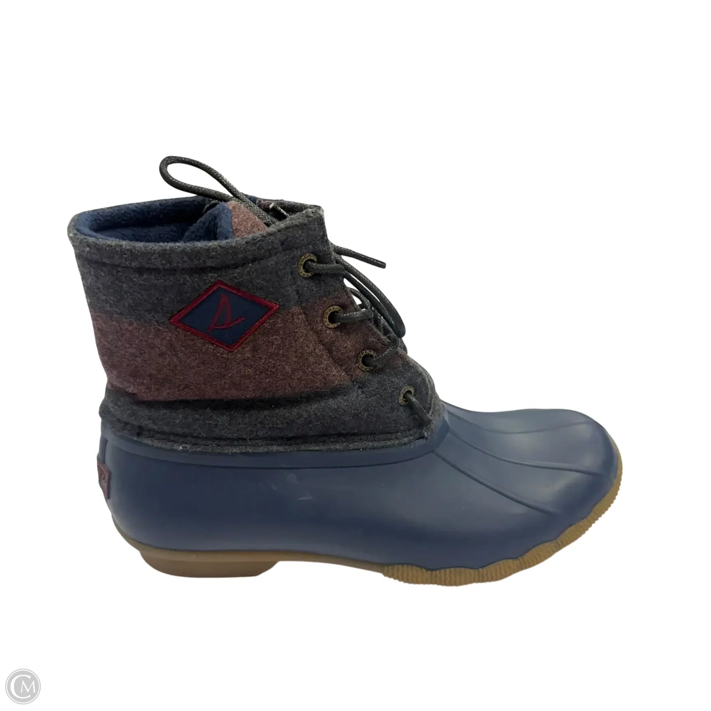 Boots Ankle Flats By Sperry In Navy, Size: 7