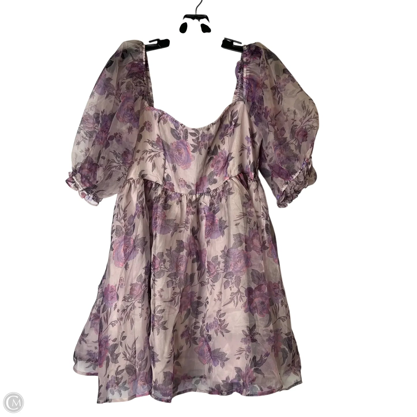 Dress Party Short By Francesca's In Purple, Size: M