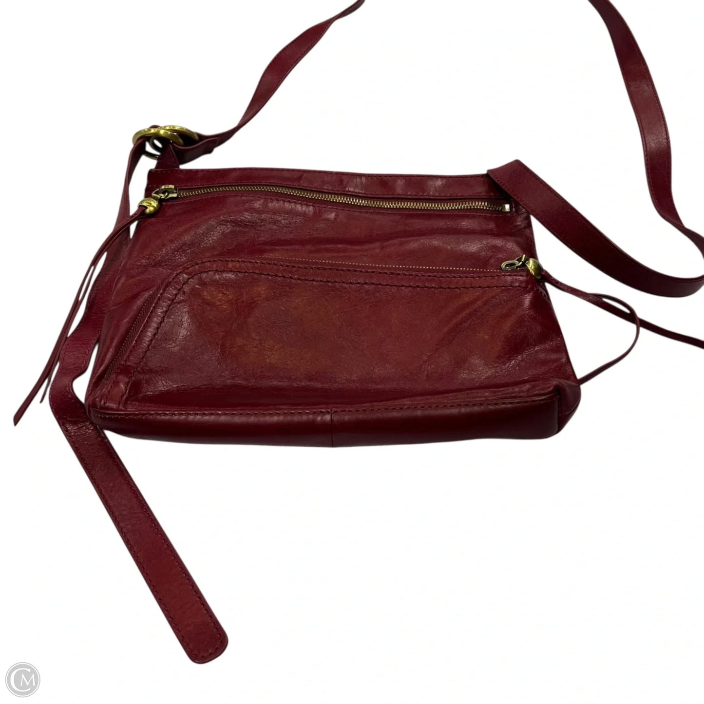 Crossbody Leather By Hobo Intl, Size: Medium