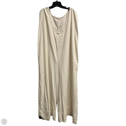 Jumpsuit By Free People In Cream, Size: M