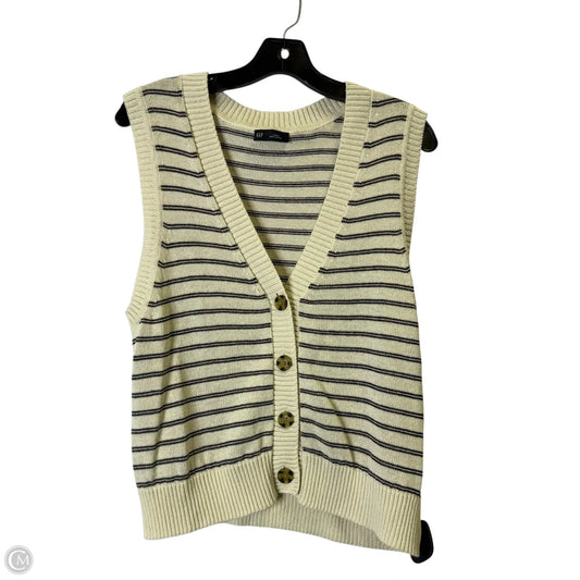 Vest Other By Gap In Striped Pattern, Size: L
