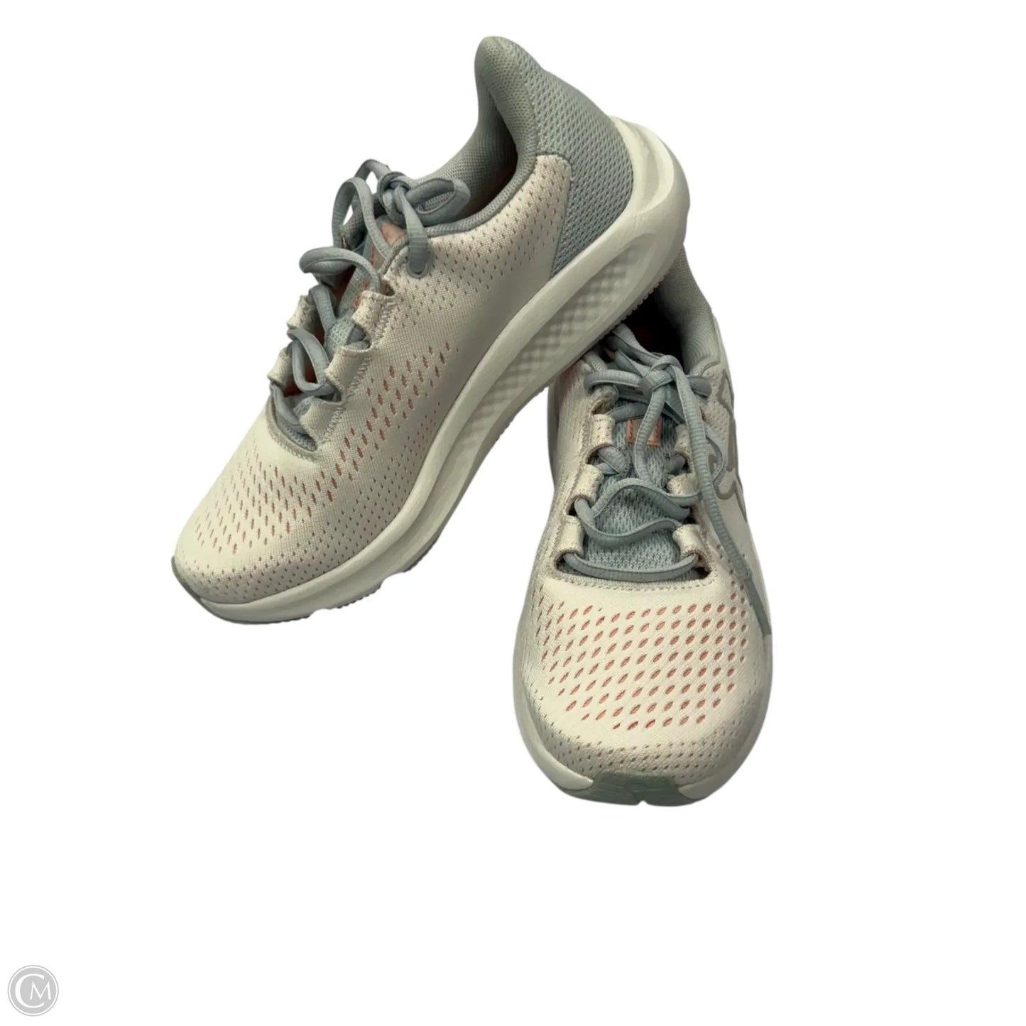 Shoes Athletic By Under Armour In Grey & Pink, Size: 6
