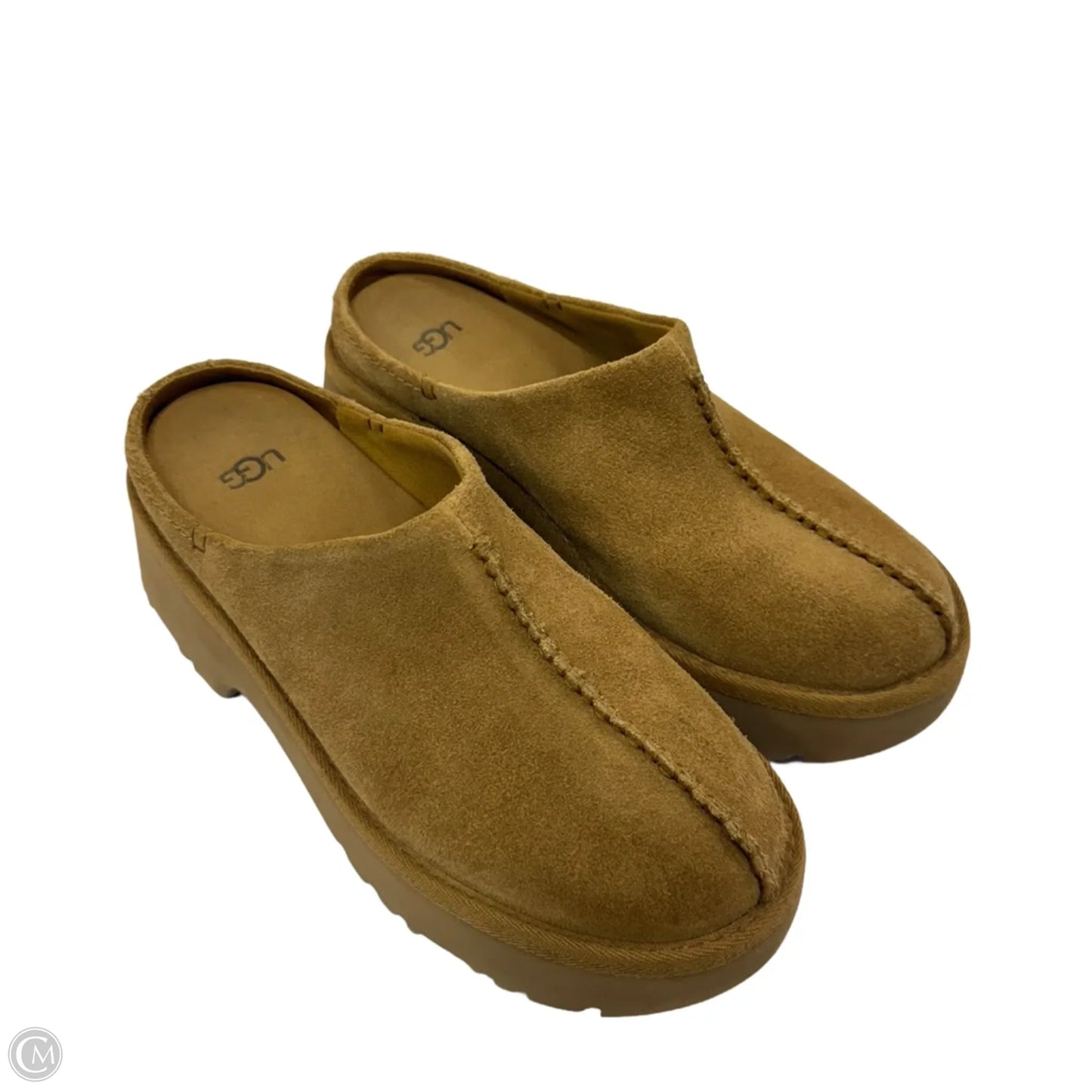 Shoes Designer By Ugg In Tan, Size: 10