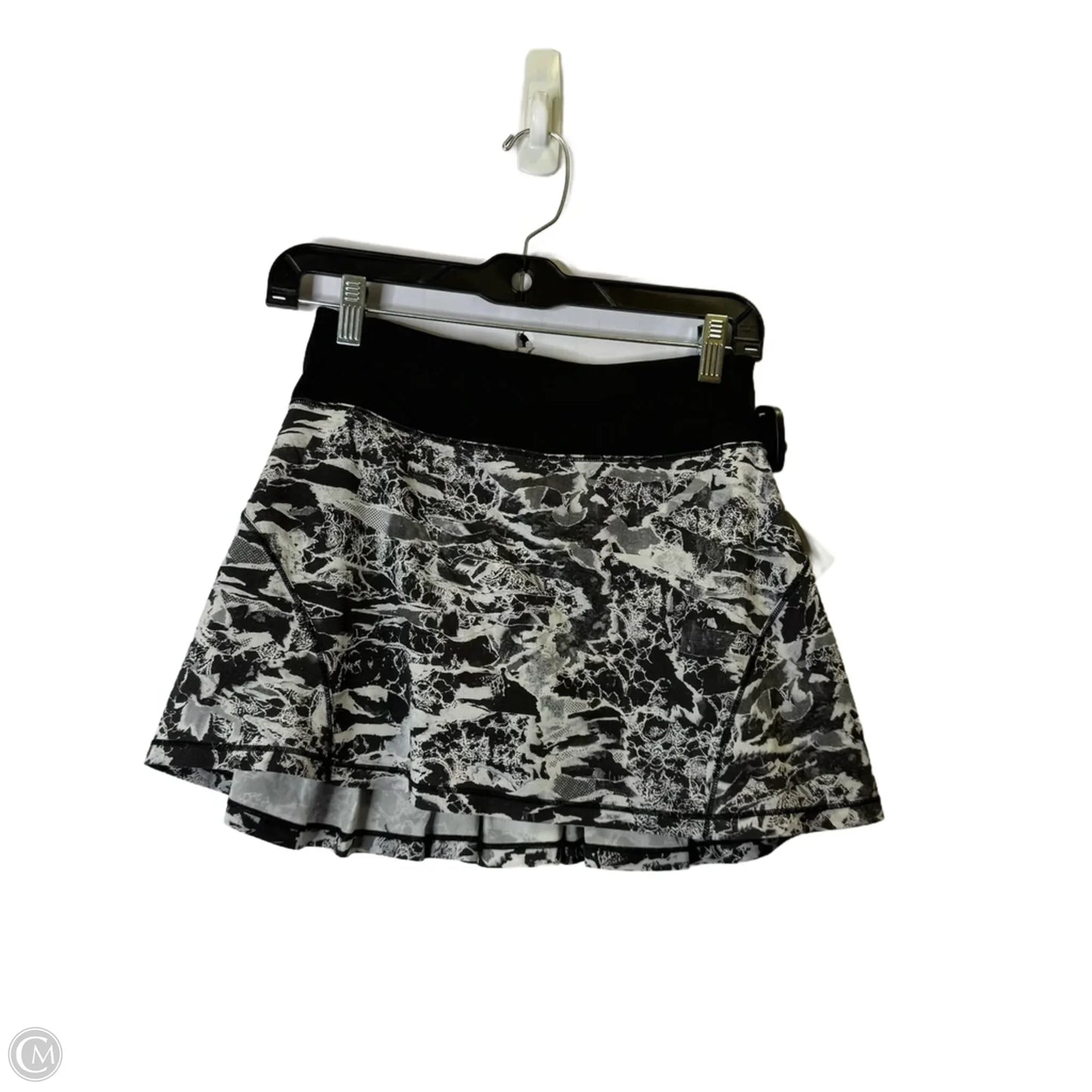 Athletic Skort By Lululemon In Black, Size: 2