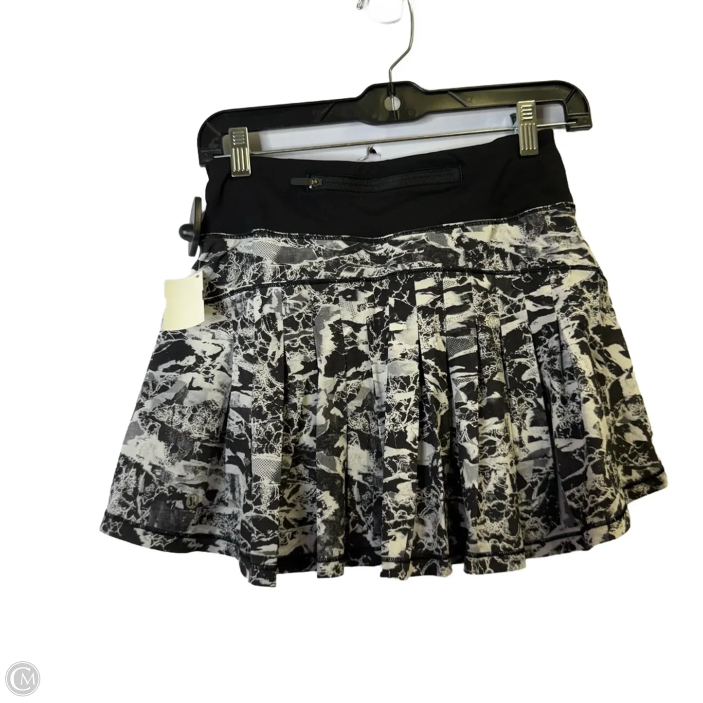 Athletic Skort By Lululemon In Black, Size: 2