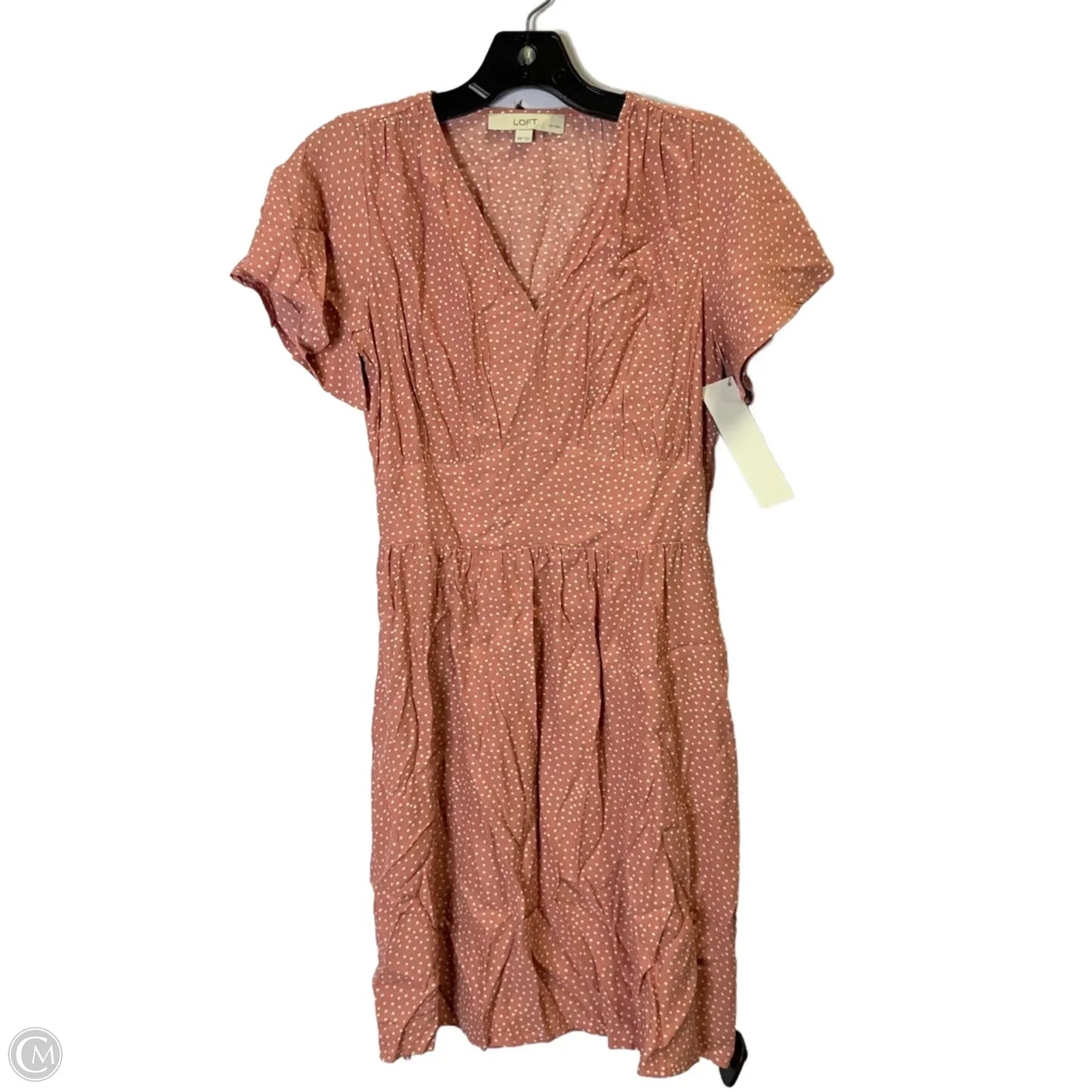 Dress Casual Short By Loft In Pink, Size: 0p