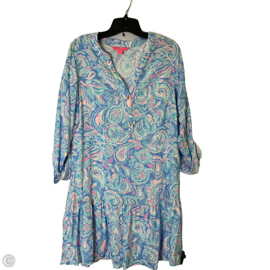 Dress Casual Short By Cmc In Blue, Size: S