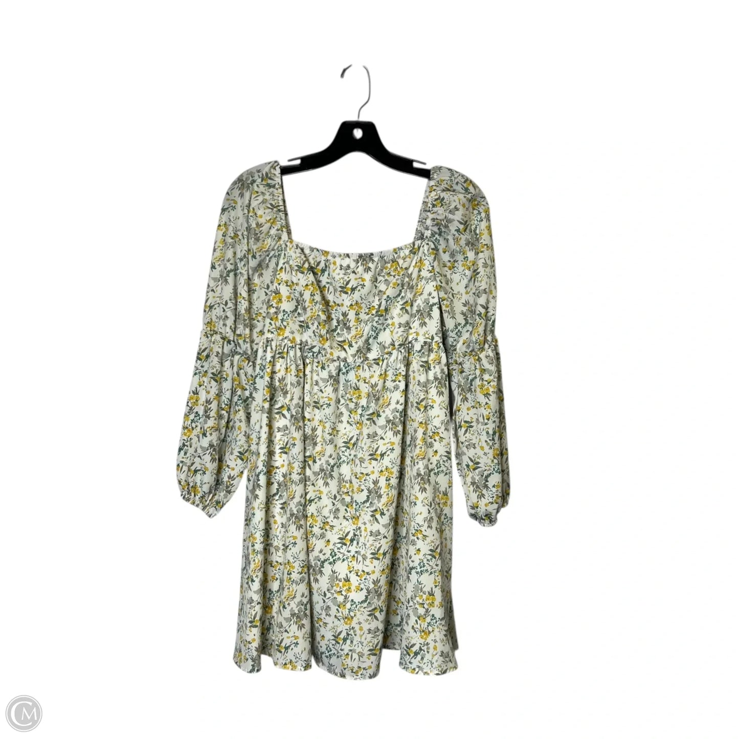 Dress Casual Short By Exlura In Floral Print, Size: M