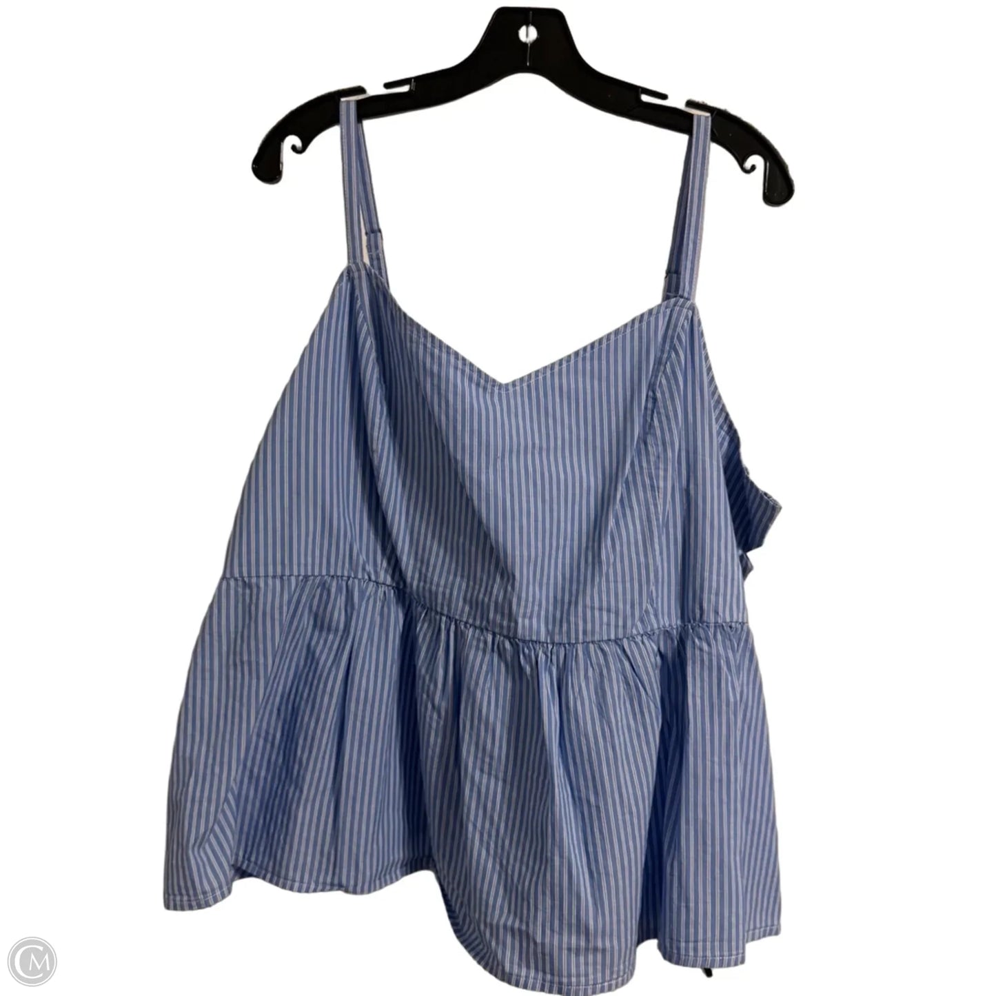 Top Sleeveless By Old Navy In Striped Pattern, Size: Xxl