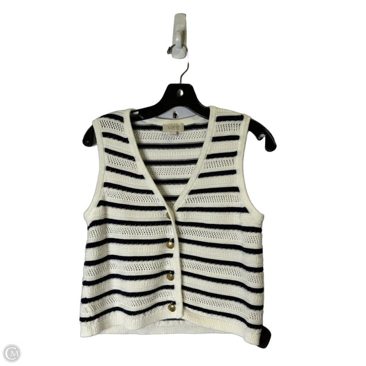 Vest Other By Loft In Striped Pattern, Size: M