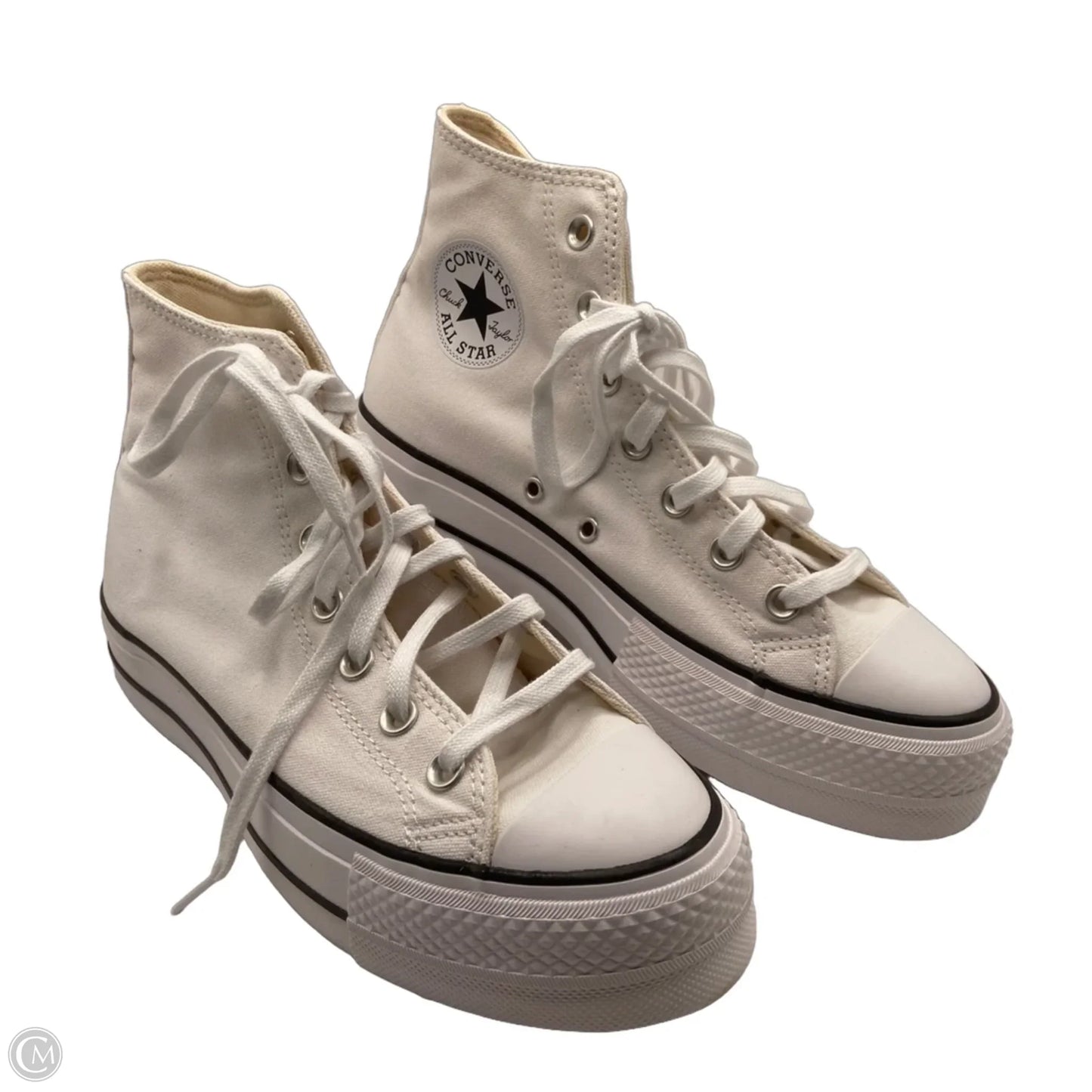 Shoes Sneakers Platform By Converse In White, Size: 8