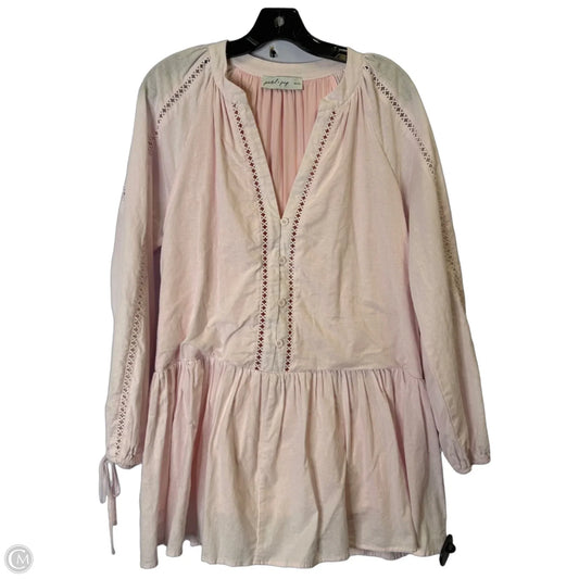 Dress Casual Short By Petal & Pup In Pink, Size: S