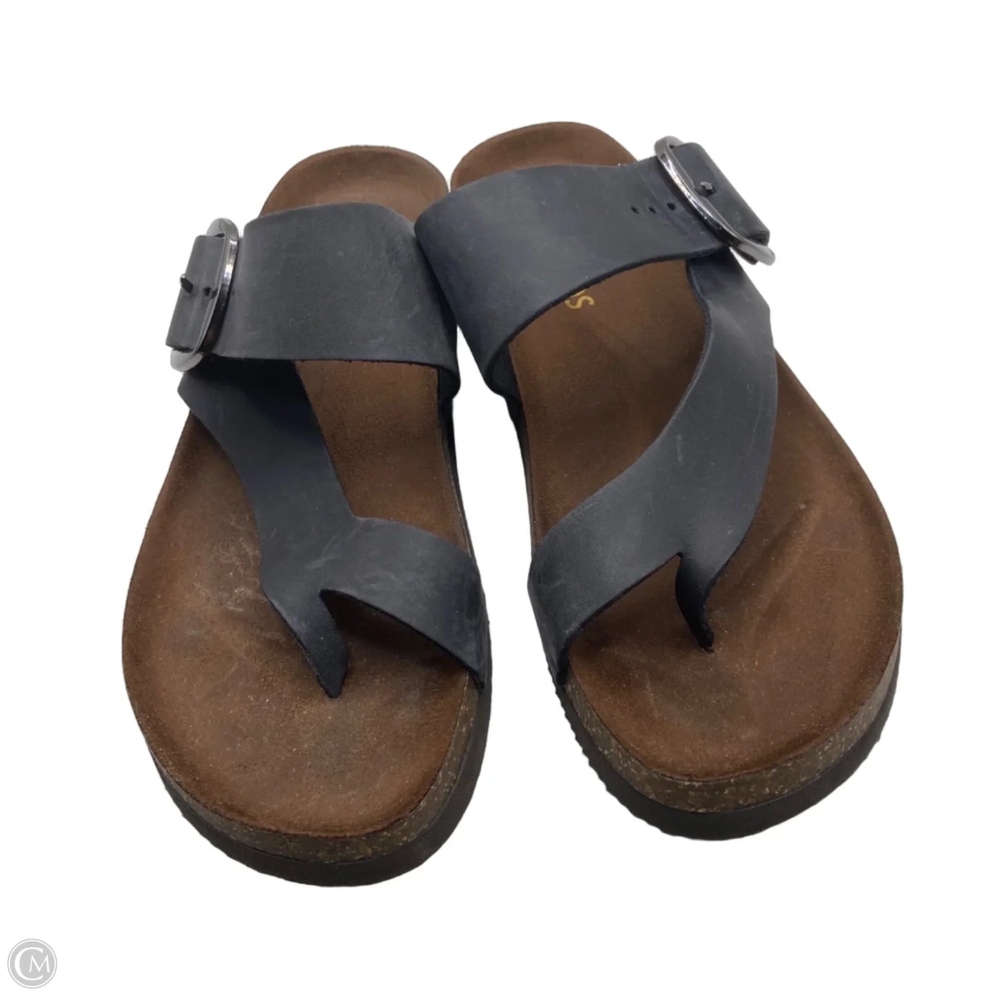 Sandals Flats By White Mountain In Black, Size: 9