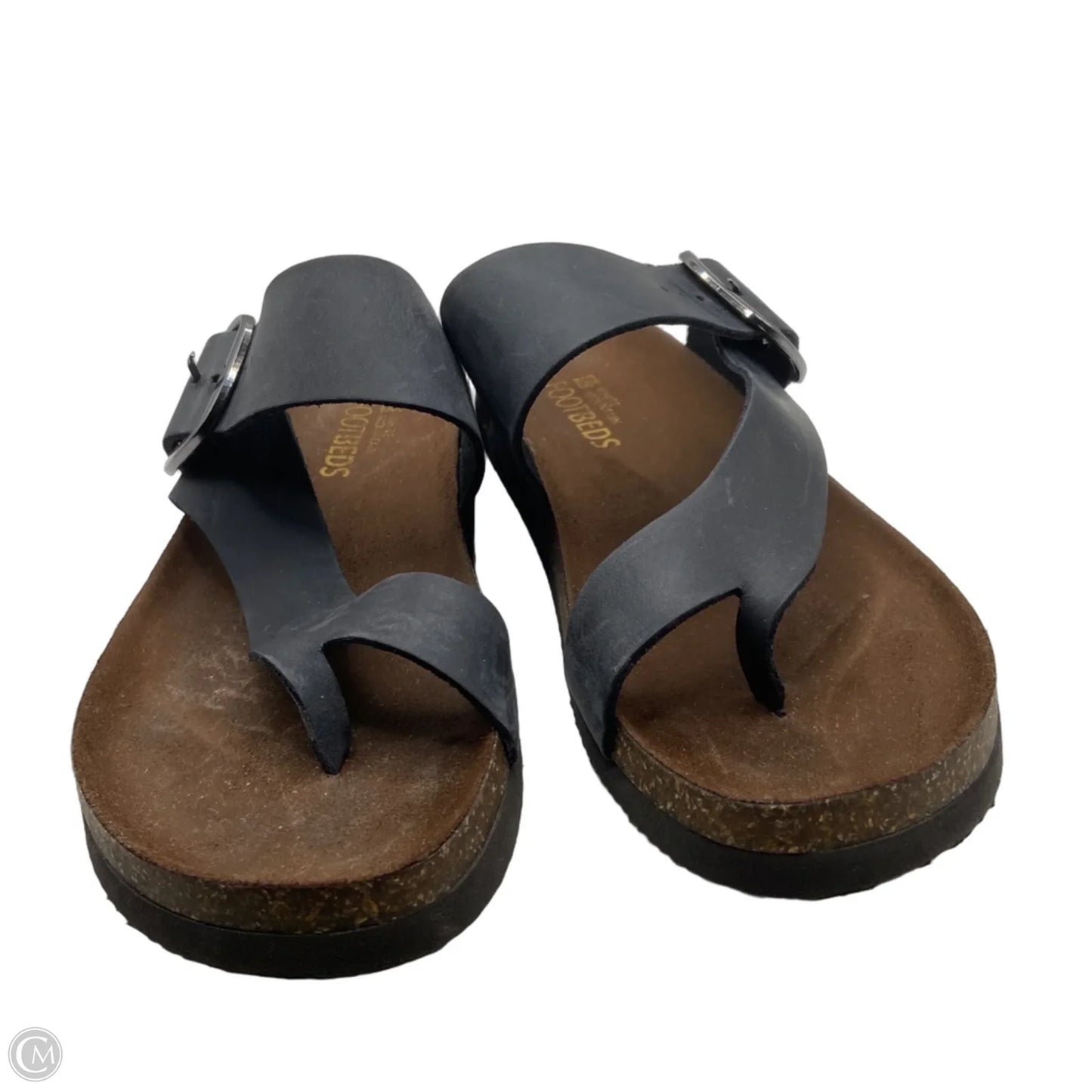 Sandals Flats By White Mountain In Black, Size: 9