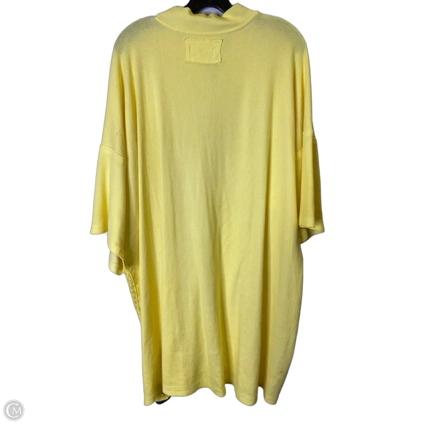 Top Short Sleeve By We The Free In Yellow, Size: Xl