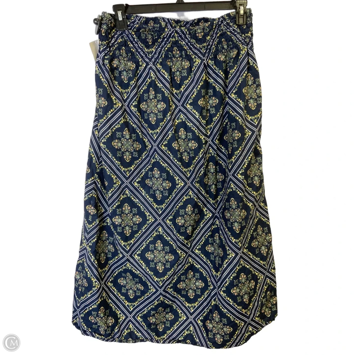 Skirt Midi By Loft In Blue, Size: L