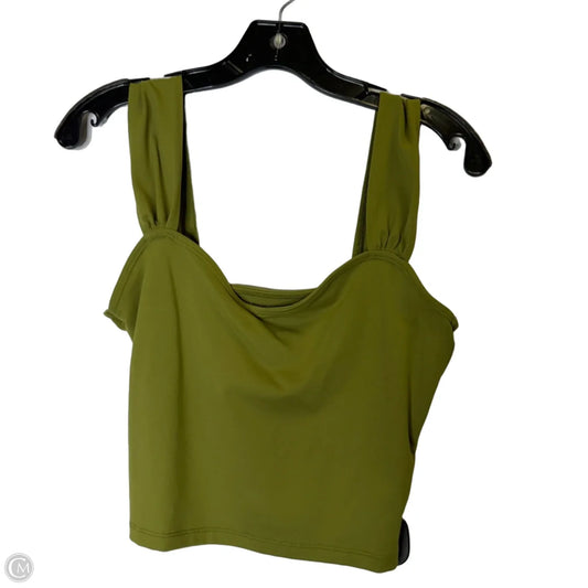 Top Sleeveless By Abercrombie And Fitch In Green, Size: M