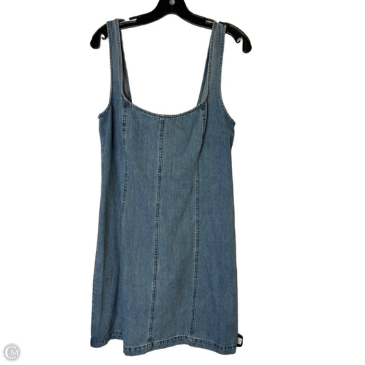 Dress Casual Short By Show Me Your Mumu In Blue Denim, Size: L