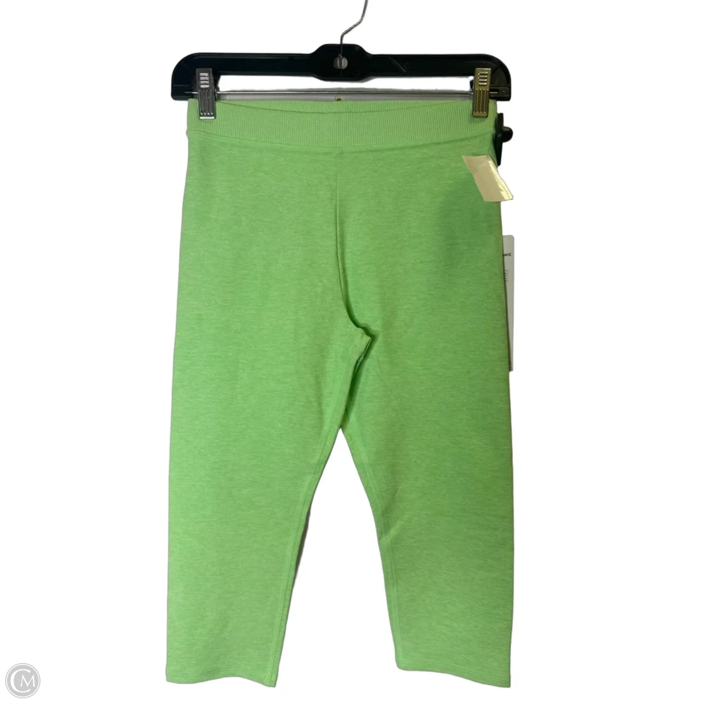 Athletic Capris By Alo In Green, Size: S