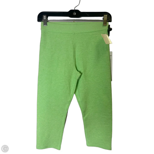 Athletic Capris By Alo In Green, Size: S