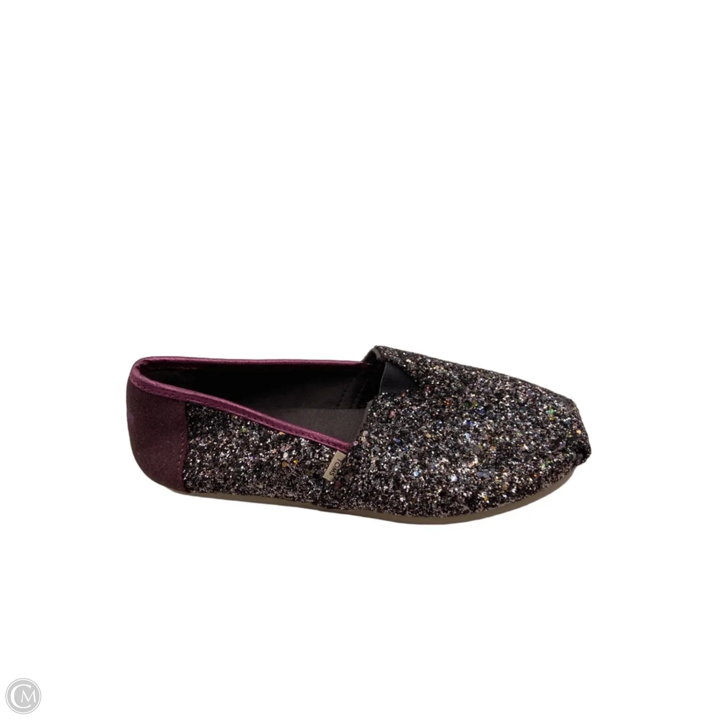 Shoes Flats By Toms In Purple, Size: 7