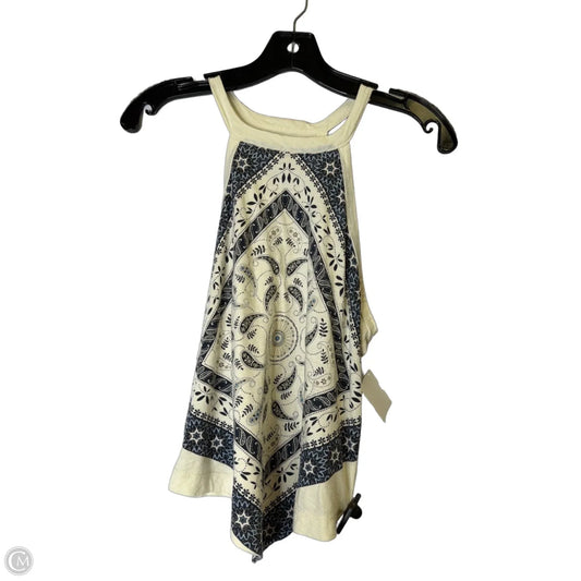 Top Sleeveless By Shyanne In Cream, Size: S