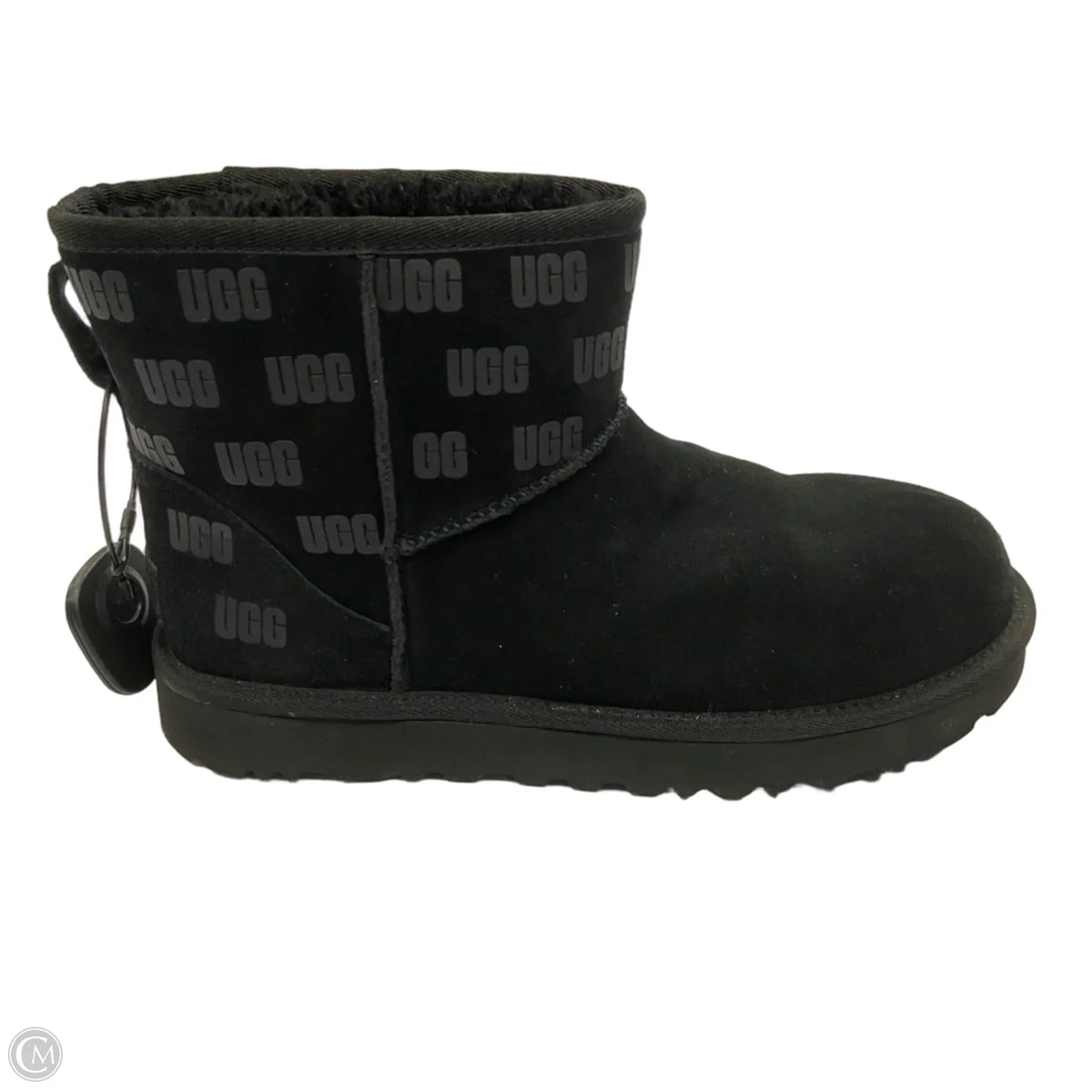 Boots Designer By Ugg In Black, Size: 9
