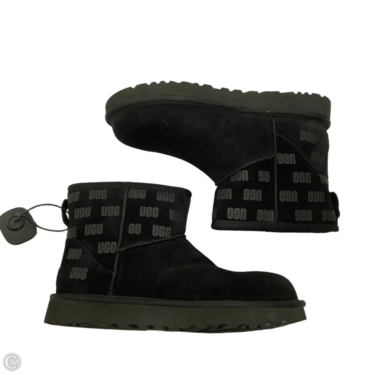 Boots Designer By Ugg In Black, Size: 9