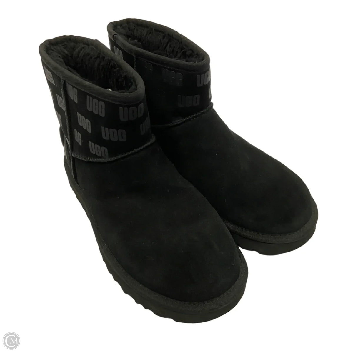 Boots Designer By Ugg In Black, Size: 9