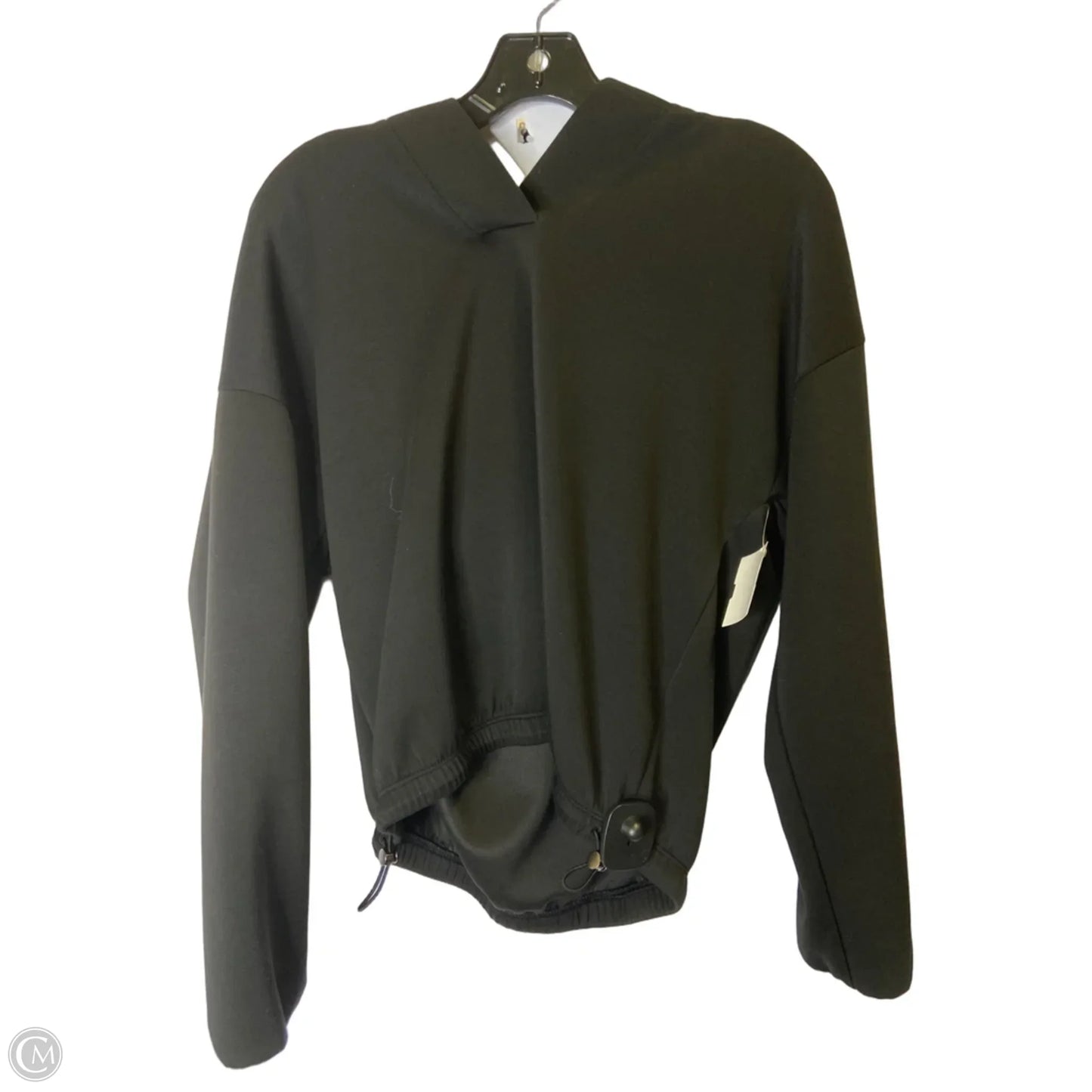 Sweatshirt Hoodie By Banana Republic In Black, Size: Xs