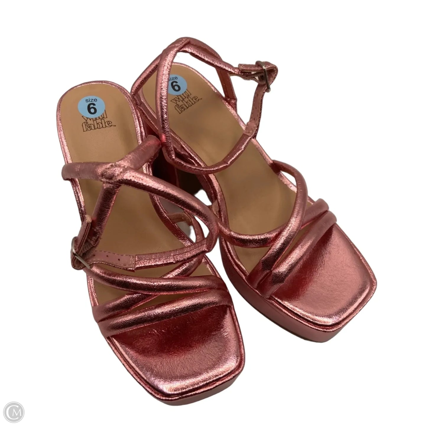 Shoes Heels Block By Wild Fable In Pink, Size: 6