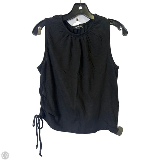 Top Sleeveless By Express In Black, Size: S