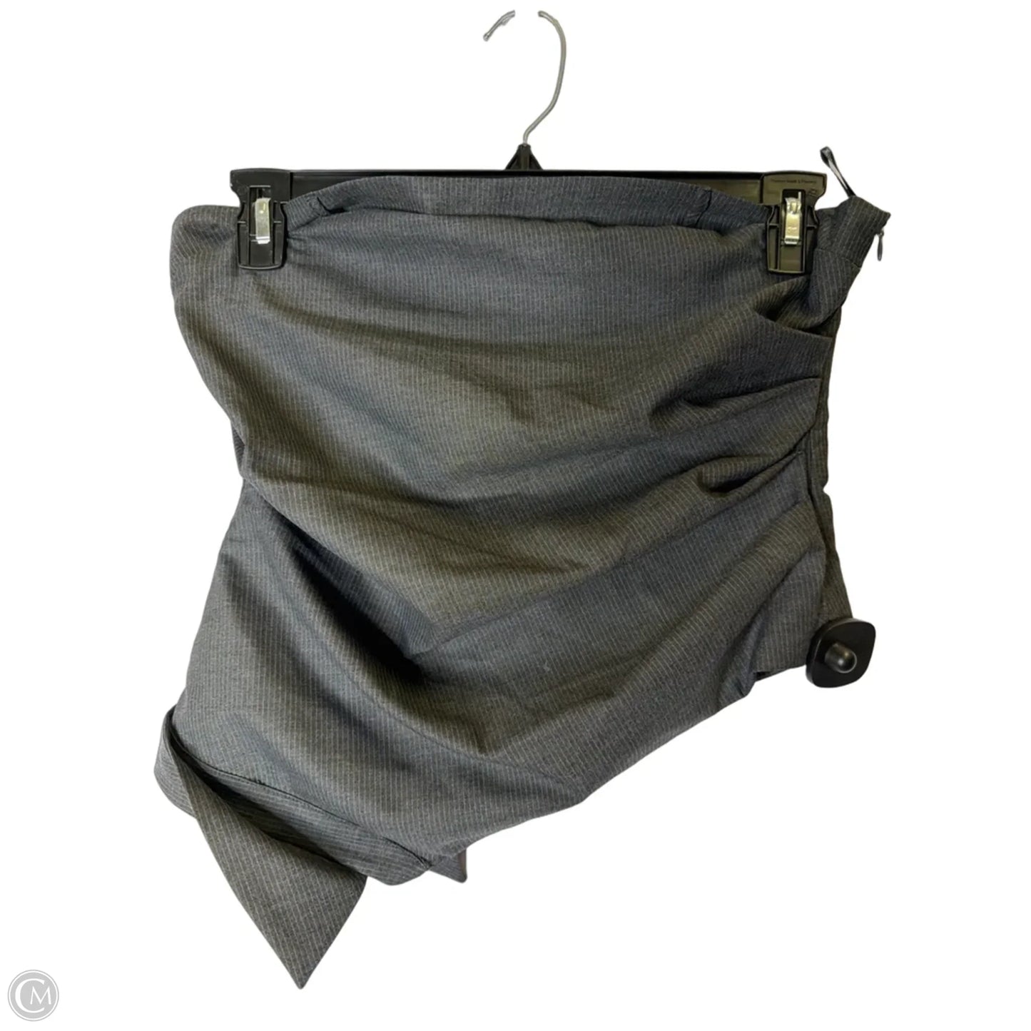 Top Sleeveless By Zara In Grey, Size: L