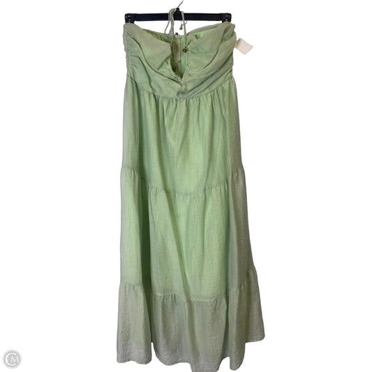 Dress Casual Maxi By Cider In Green, Size: L