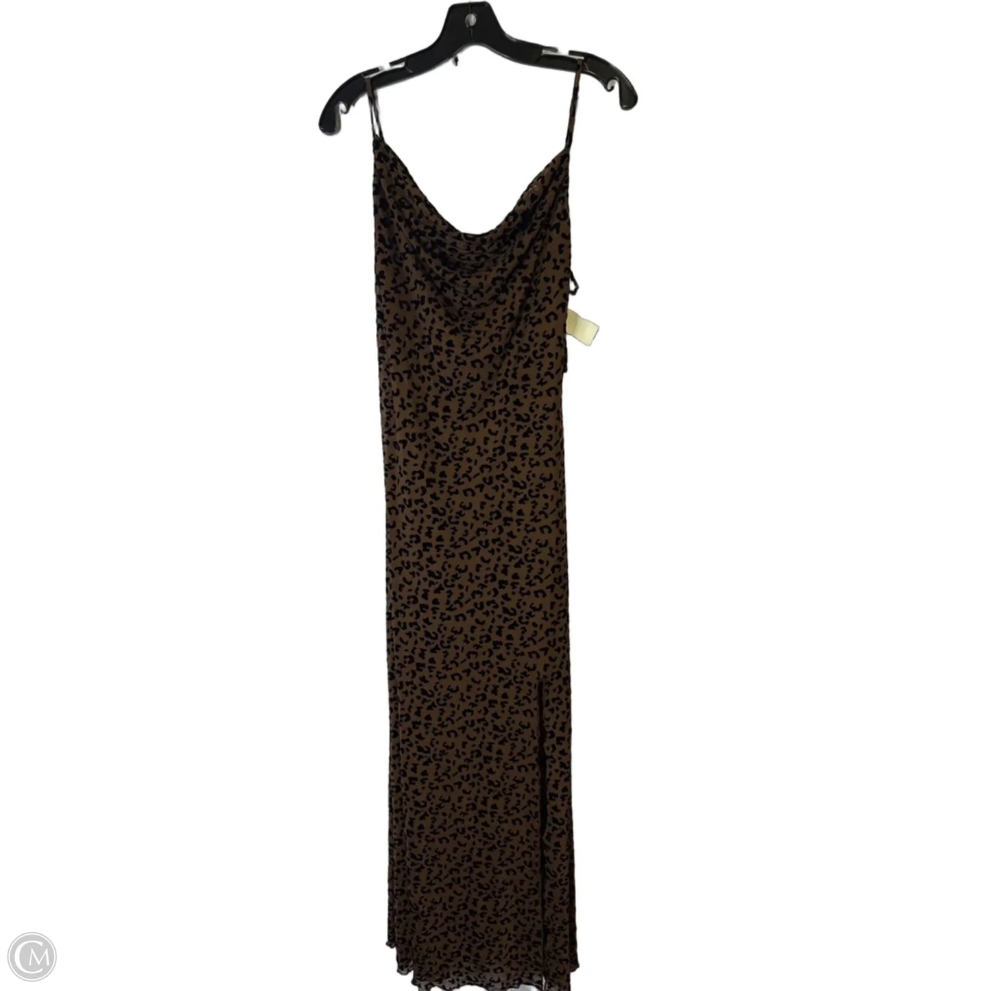 Dress Casual Maxi By Promesa In Animal Print, Size: S
