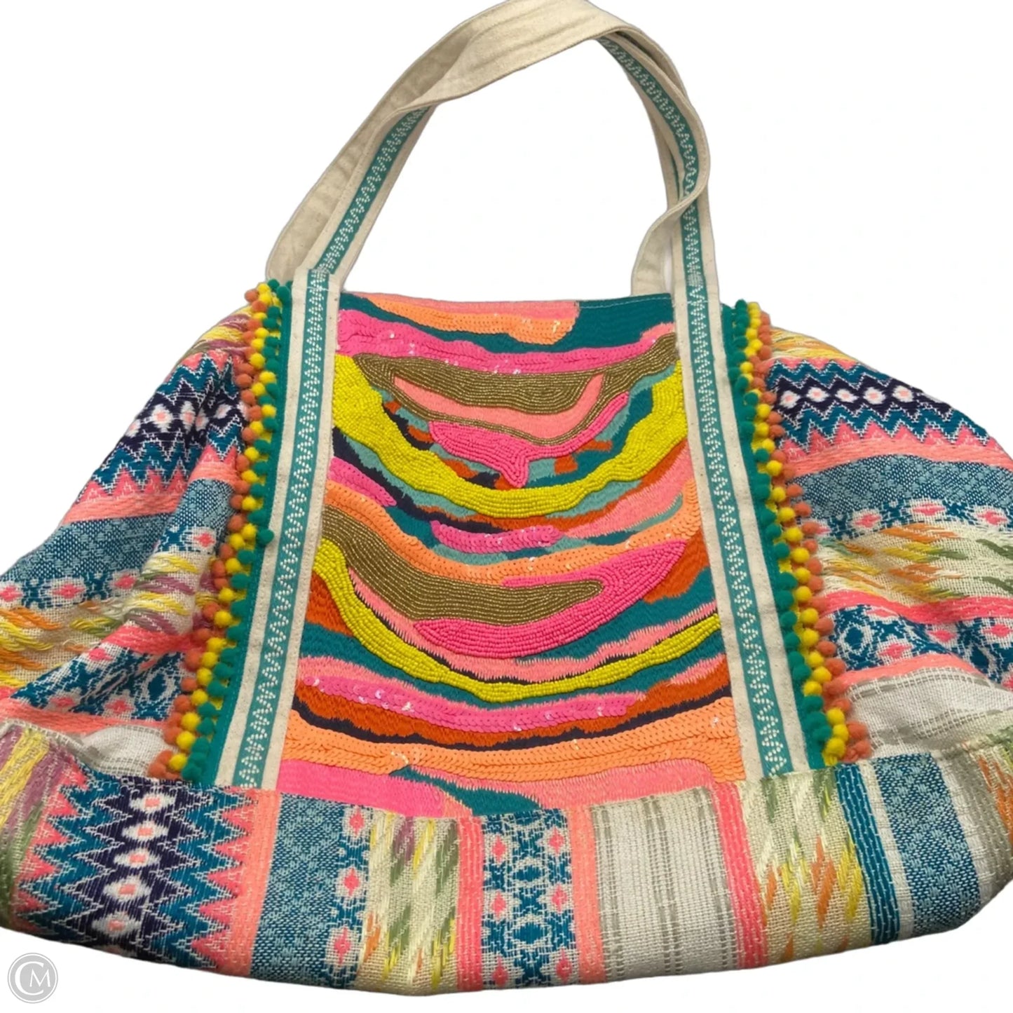 Tote By Clothes Mentor, Size: Large
