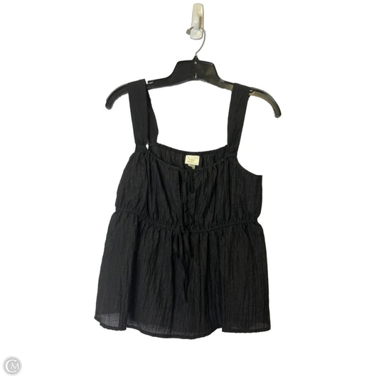 Top Sleeveless By A New Day In Black, Size: S