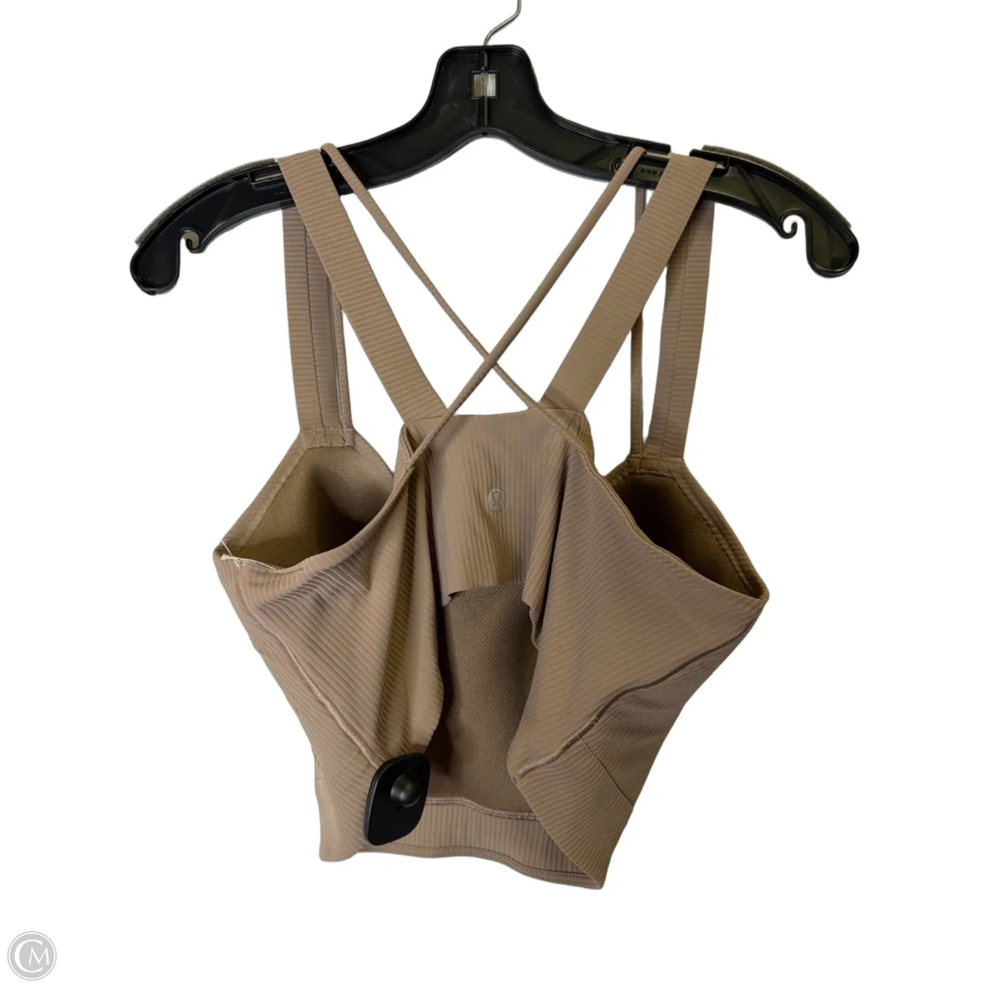 Athletic Bra By Lululemon In Taupe, Size: Xl